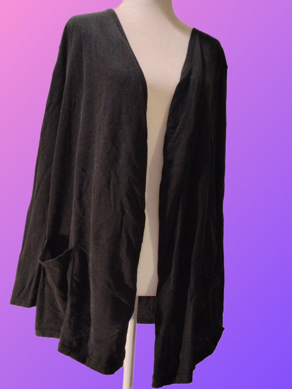 J-JILL SIZE SMALL LONG SLEEVE CARDIGAN